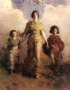 Abbott Handerson Thayer A Virgin china oil painting reproduction